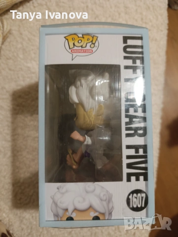 Фигурка на Funko pop LUFFY GEAR FIVE със кутия светеща в тъмното., снимка 3 - Фигурки - 53712459