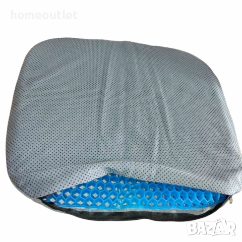 ПРОМОЦИЯ Възглавница за стол в сиво СИЛИКОНОВА СЕДАЛКА SUPTEMPO (X00169V00N), снимка 3 - Възглавници - 53721097