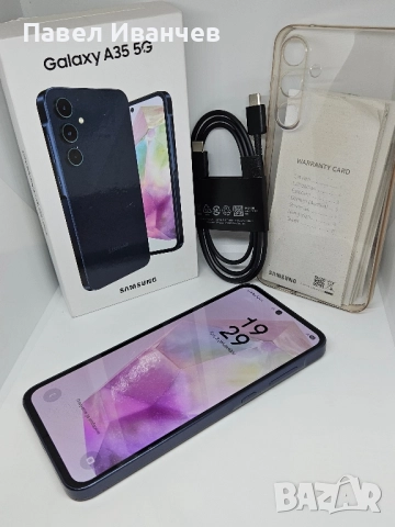Samsung Galaxy A35 128Gb/6Ram Awesome Navy, снимка 2 - Samsung - 52634812