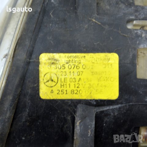 Ляв халоген Mercedes-Benz C-Class 204 (W/S/C) 2007-2014 ID:108764, снимка 3 - Части - 41928540