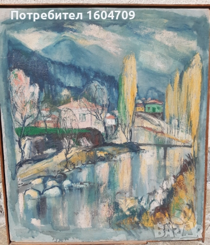 Стара картина Тодор Калпакчиев