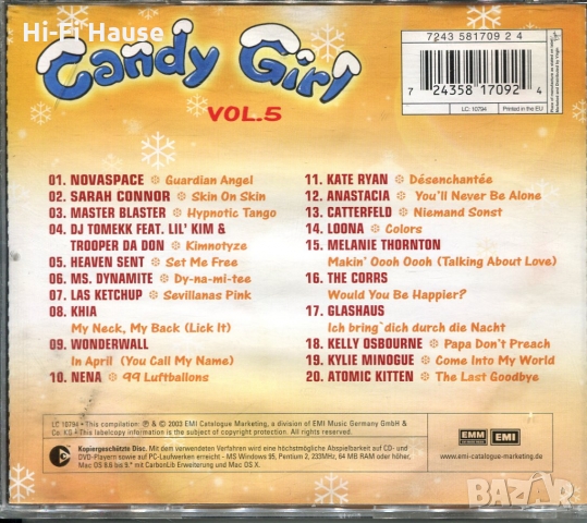Candy Girl, снимка 1 - CD дискове - 36055938