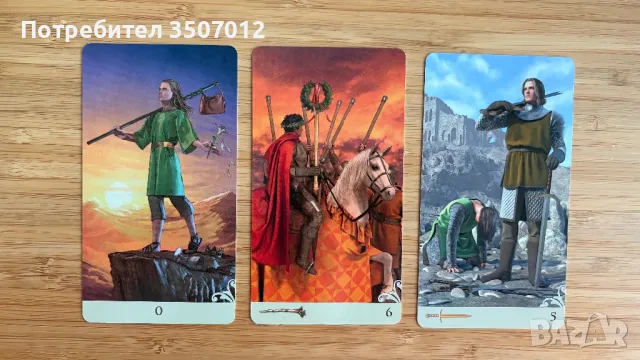 Viceversa Tarot - таро карти, снимка 4 - Езотерика - 48307980