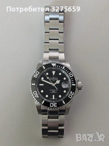 Часовник Davosa Ternos Diver Ceramic, снимка 2 - Мъжки - 52585383