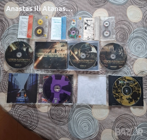 Дискове и касетки на метъл и рок групи, снимка 3 - CD дискове - 52332272