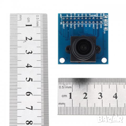 OV7670 640x480 VGA CMOS модулна камера с AL422 FIFO LD0 кристален осцилатор, снимка 5 - Друга електроника - 35774344