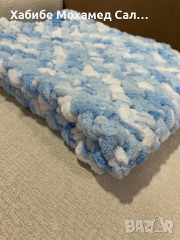 Бебешки плетени одеала , снимка 12 - Други - 47440364