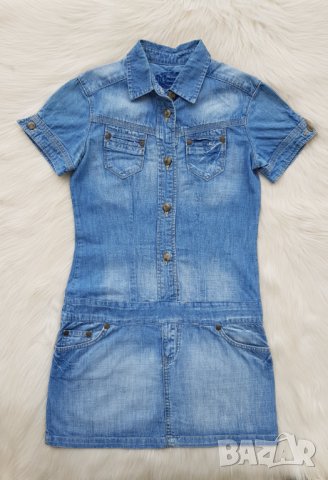 Дънкова рокля размер S, снимка 1