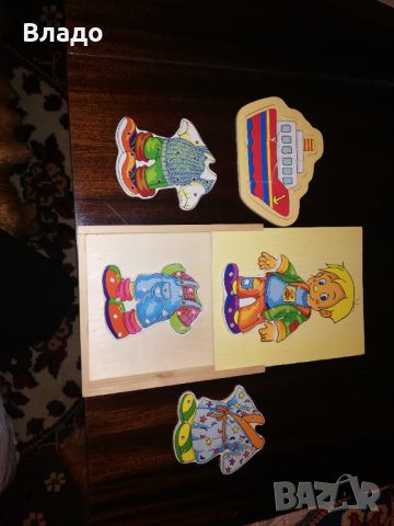 Дървен пъзел за шиене и низане, Pino - Момче +подарък , снимка 4 - Игри и пъзели - 35849830