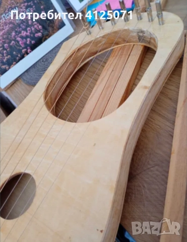 Лира Арфа 7 Струни, снимка 5 - Струнни инструменти - 48718019