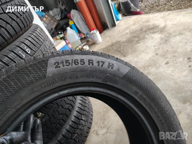 2бр.зимни гуми CONTINENTAL 215 65 17 DOT19 цена за брой, снимка 6 - Гуми и джанти - 55791423
