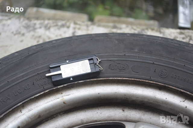 Продавам 4бр ЛЕТНИ ГУМИ NOKIAN 185/65R14 С ДЖАНТИ 4X100 ET38 6JX14 H2, снимка 3 - Гуми и джанти - 36396760