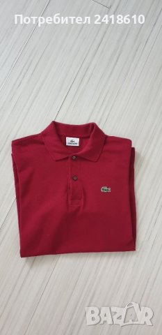 Lacoste  Pique Cotton Mens Size 3 - S НОВО! ОРИГИНАЛ! Мъжка Тениска!, снимка 13 - Тениски - 41552583