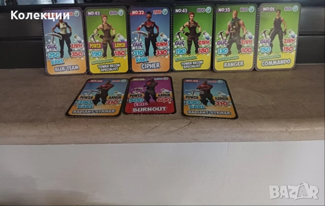 Разнообразие от карти нa Fortnite, снимка 9 - Колекции - 51149128