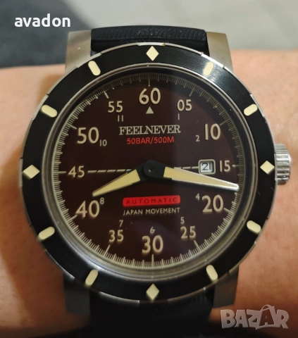 FEELNEVER automatic Miota wr 500m