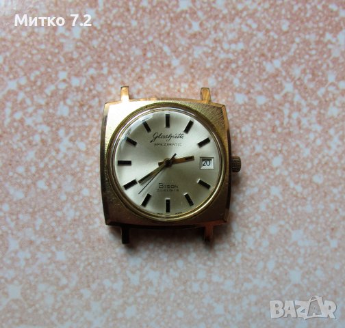 Мъжки часовник Glashutte Bison Spezimatic GUB 26 , снимка 2 - Антикварни и старинни предмети - 41714247