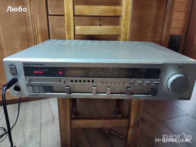 Усилвател  ресиивър GRUNDIK R7200 , снимка 5 - Ресийвъри, усилватели, смесителни пултове - 39136742