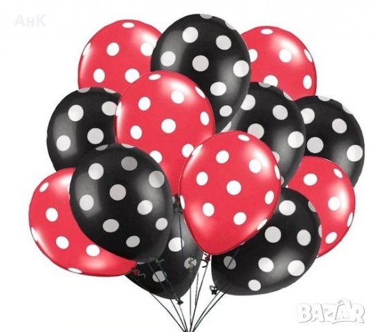 Голям балон с Мики и Мини маус 112см, снимка 3 - Други - 28945816