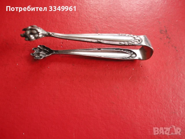 Невероятна щипка за лед захар Арт Деко , снимка 7 - Колекции - 51376668