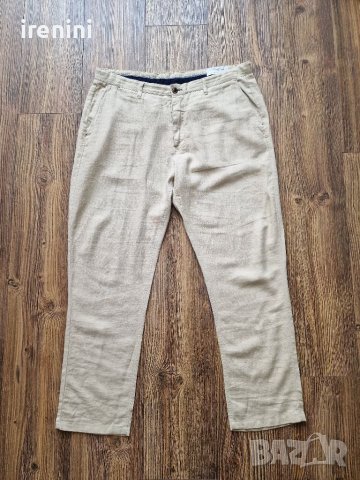 Страхотни мъжки панталони SPRINGFIELD, размер 46 / L,  без забележки  като  нови, 100% лен 
