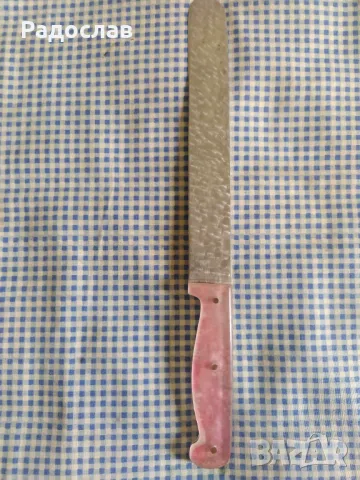 стар кухненски нож, снимка 2 - Прибори за хранене, готвене и сервиране - 49938939