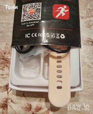 1,85" Модел G28 Дамски Смарт Часовник Нов Розов, снимка 11 - Смарт часовници - 51717095