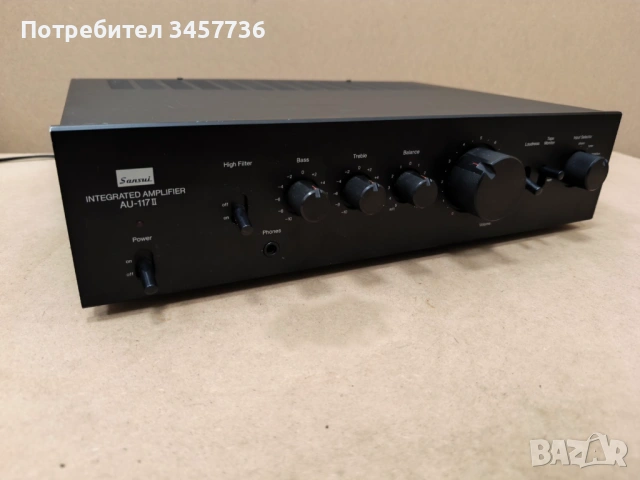Винтидж Японски Стерео Усилвател Sansui AU-117 mk2, снимка 11 - Ресийвъри, усилватели, смесителни пултове - 53511370