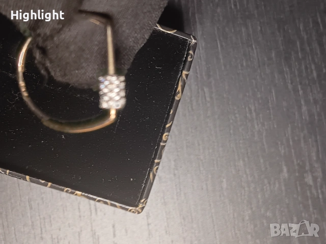 Нежен златен пръстен, цирконии, 14к, 585, 1.3г., снимка 6 - Пръстени - 53541956