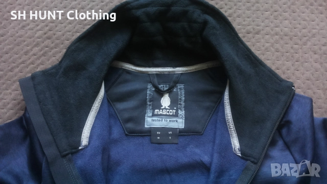 MASCOT 17103-316 ADVANCED размер M Fleece Jumper with zipper - работна горница W4-655, снимка 11 - Суичъри - 52571680