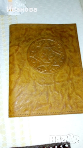 Чанта от естествена кожа и обложки за книги от ест. кожаи, снимка 6 - Чанти - 52183752