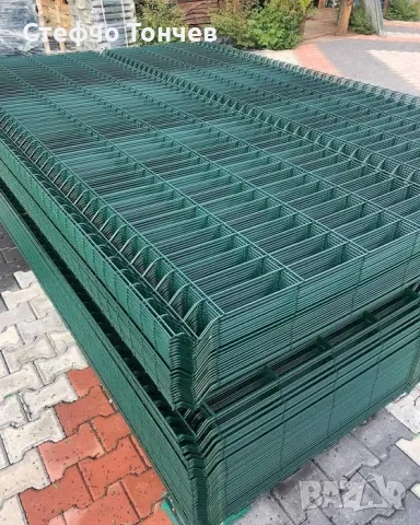 Оградни пана. Колове. Декоративна мрежа. Врати. Портали...