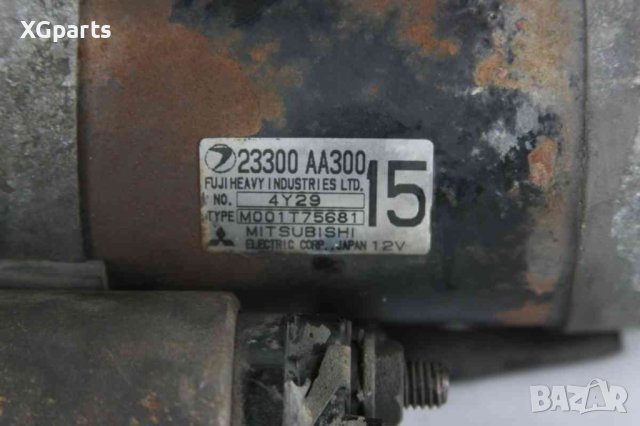  Стартер за Subaru Impreza I 1.8i 103к.с. (1992-2000), снимка 2 - Части - 41526303