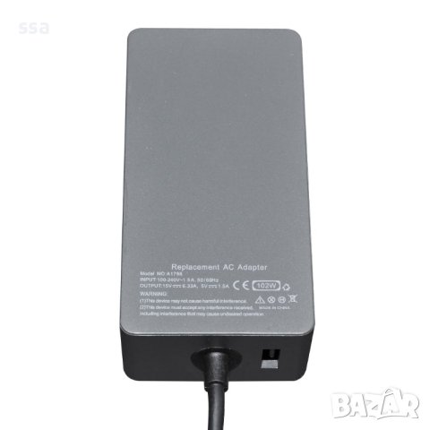 Зарядно за лаптоп Microsoft Surface 15V 6.33A 102W+USB 5V/1.5A заместител (54) - 24 месеца гаранция, снимка 5 - Лаптоп аксесоари - 41208763