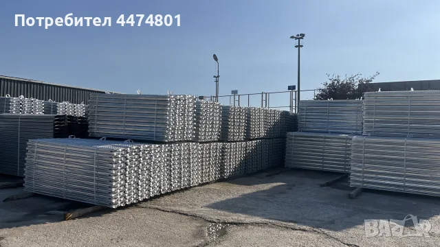 Фасадно Рамково Ново Скеле поцинковано , снимка 3 - Строителни материали - 56305065