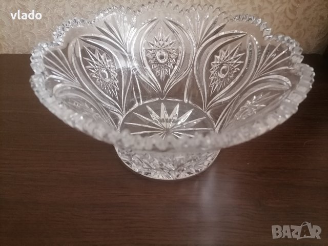 Кристална фруктиера , снимка 2 - Аксесоари за кухня - 41684337
