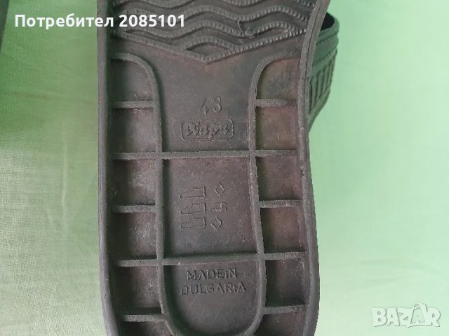 Ретро дамски и мъжки гумени чехли, снимка 8 - Антикварни и старинни предмети - 46188989