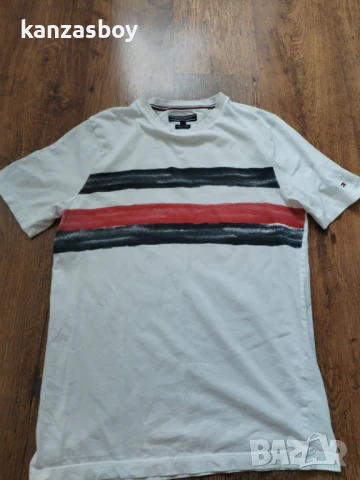 tommy hilfiger - страхотна мъжка тениска S, снимка 4 - Тениски - 51379495