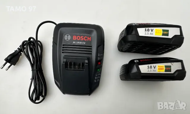  BOSCH AdvancedDrill 18 - Безчетков винтоверт 2x18V 2.5Ah неразличим от нов!, снимка 8 - Винтоверти - 49048650