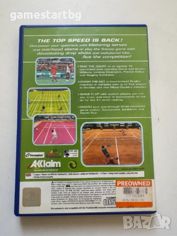Virtua Tennis 2 за PS2, снимка 2 - Игри за PlayStation - 51758425