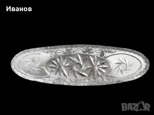 Елегантна Кристална кошничка + Кристална гондола с форма на лодка, снимка 7 - Антикварни и старинни предмети - 51479833