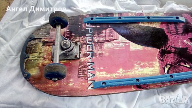 Скейтборд Спайдърмен , снимка 6 - Скейтборд, ховърборд, уейвборд - 34568827