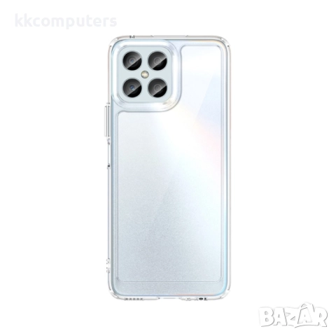 Huawei Honor X8 Силиконов Калъф Transparent TPU и Протектор, снимка 7 - Калъфи, кейсове - 52506937