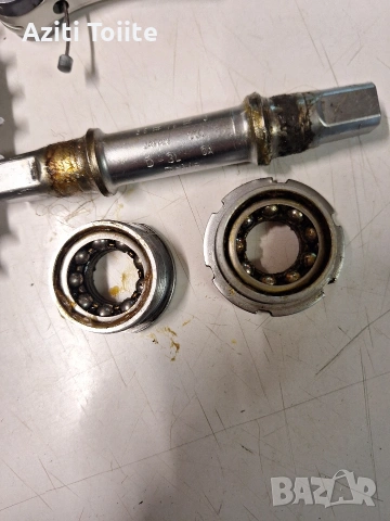 vintage groupset shimano 105 series 1051, снимка 5 - Части за велосипеди - 53017422