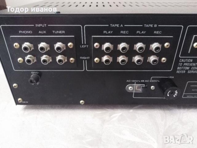 Kenwood-ka 3300, снимка 6 - Ресийвъри, усилватели, смесителни пултове - 35924160