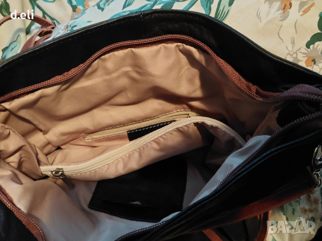 Vera Pelle Italy 🇮🇹 100% Кожа Нова чанта, снимка 2 - Чанти - 53064039