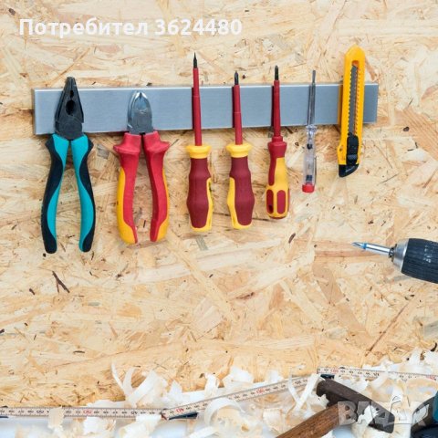 Залепваща стоманена поставка за ножове, снимка 6 - Аксесоари за кухня - 40046920