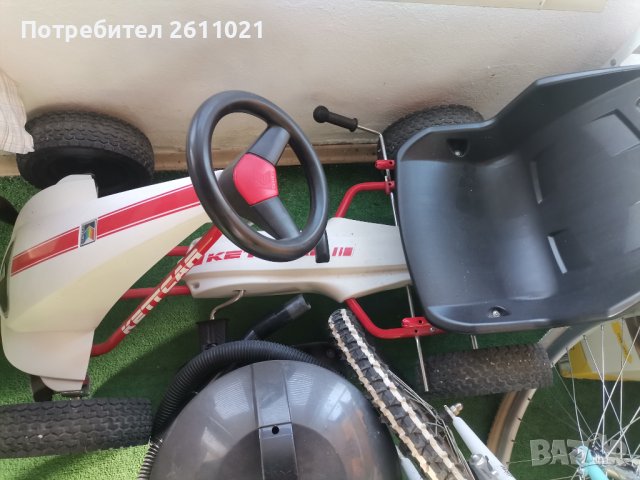 Картингколичка с педали кетлер, снимка 4 - Детски велосипеди, триколки и коли - 42467496