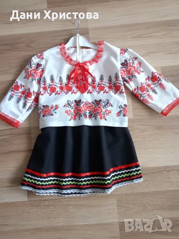Народни носии за Лазарки, снимка 4 - Детски комплекти - 49539835