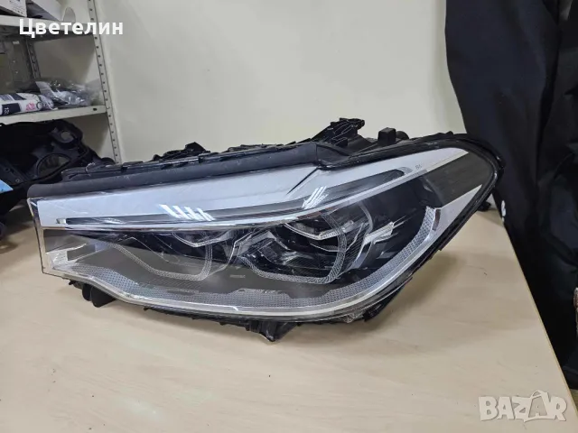 Ляв фар BMW G30 G31 Adaptive LED lqv far бмв г30 г31 лед, снимка 4 - Части - 49442525