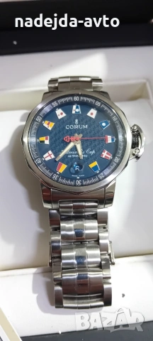 corum автоматик 41 мм, снимка 9 - Мъжки - 53353716
